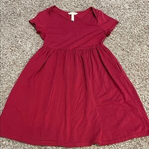 Matilda Jane Vibrant Red Casual Kids Dress